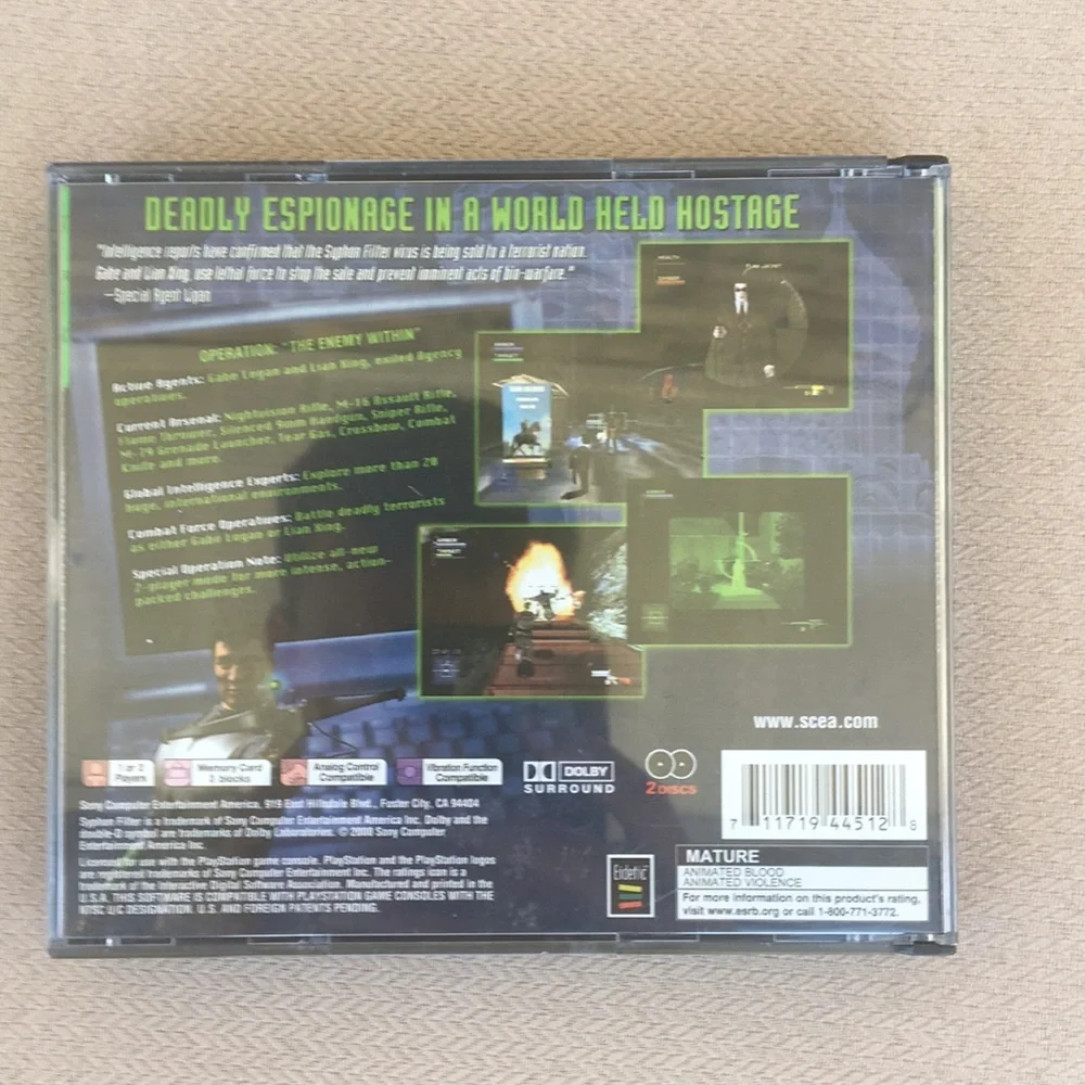 Sony PlayStation Syphon Filter 2